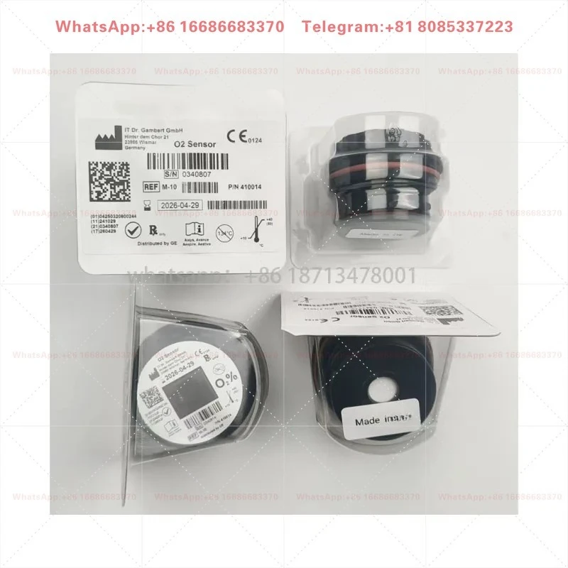 Oxygen Cell O2 Sensor 11-915-4 PSR M10 Fits 7100 7900 Aestiva 3000 Anesthesia Monitor Replacement Part