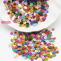 3mm 4mm 5mm 6mm Sequin Flat Round Loose Sequins Crafts Paillette Sewing Clothes Decoration DIY Accessory Lentejuelas Para Coser 3