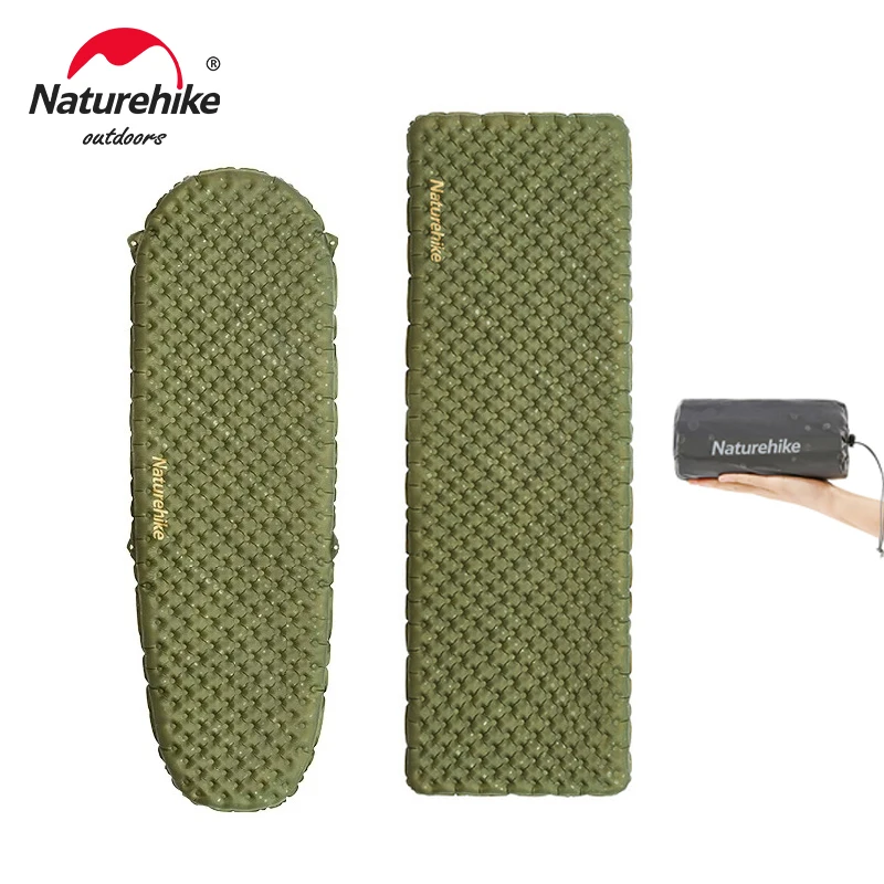 Naturehike Air Mattress 3.5 R Value Mat Camping Sleeping Pad Outdoor Ultralight Inflatable Mattress Air Cushion Travel Mat