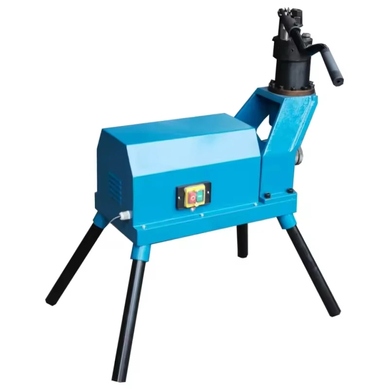 Electrohydraulic pipe slotting machine clamp connection manufacturing machine  Tuwei pipe rolling slotting machine