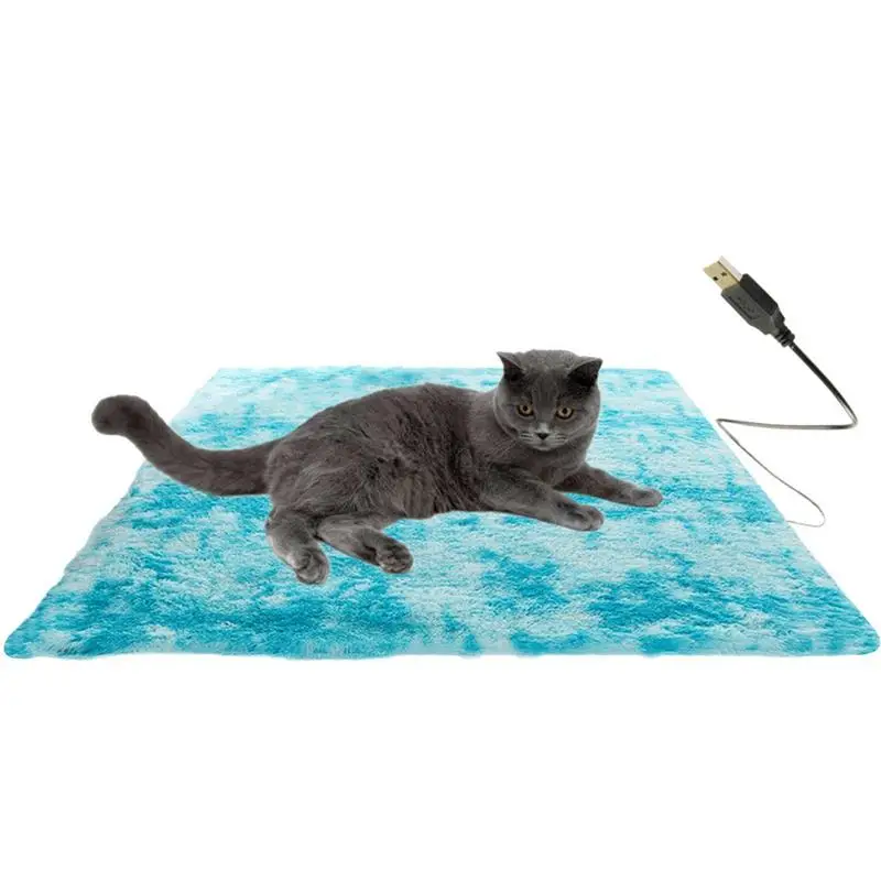 

Pet Electric Blanket Heating Pad Dog Cat Bed Mat Winter Warming Waterproof Bite-Resistant USB Power Constant Temperature