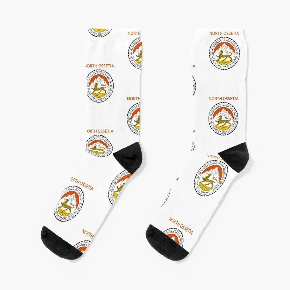 

North Ossetia Socks funny gifts new in's luxury Designer Man Socks Women's