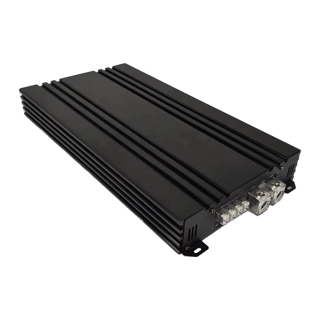 5pcs Spider Class D Monoblock Amplifier 2000Wrms CAR AMPLIFIER with 3000W RMS Power 12V Includes Equalizers and Car Subwoofer