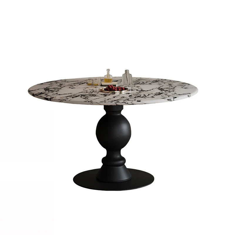 

Kitchen Round Dining Tables Retro Modern High Dining Simplicity Tables Coffee Table Wooden Home Furniture Linge De Table MHCZ