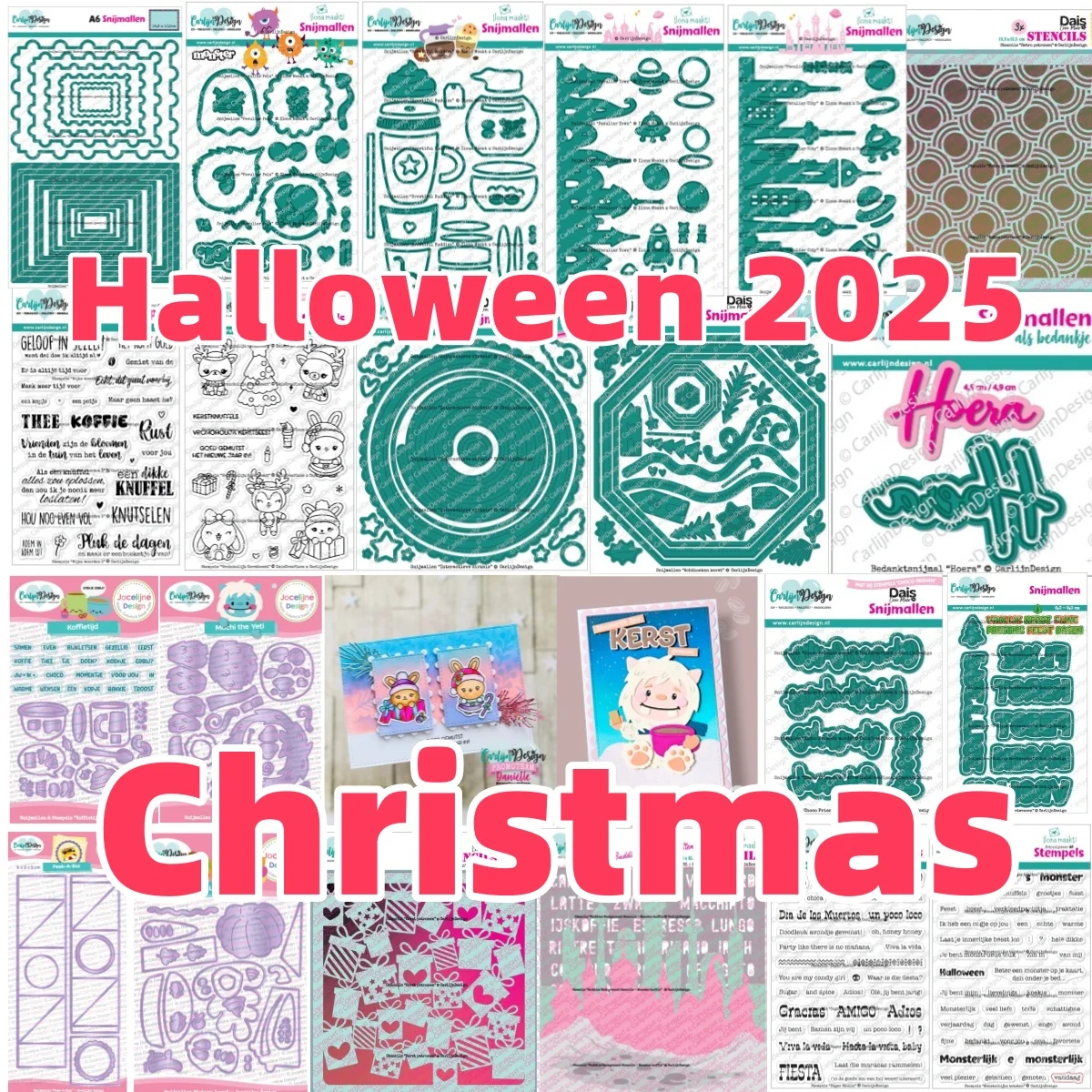 

Skulls Box City Cup Animal Metal Cutting Die Clear Stamps Christmas Patterns Stencil for DIY Making Card Craft Halloween 2025