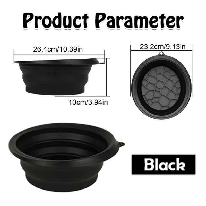 المحمولة الوجه وعاء حمام الجليد للوجه يغرق غمس الوجه للطي الجليد الوجه مغسلة الوجه أداة العناية بالبشرة للسفر المنزل #6