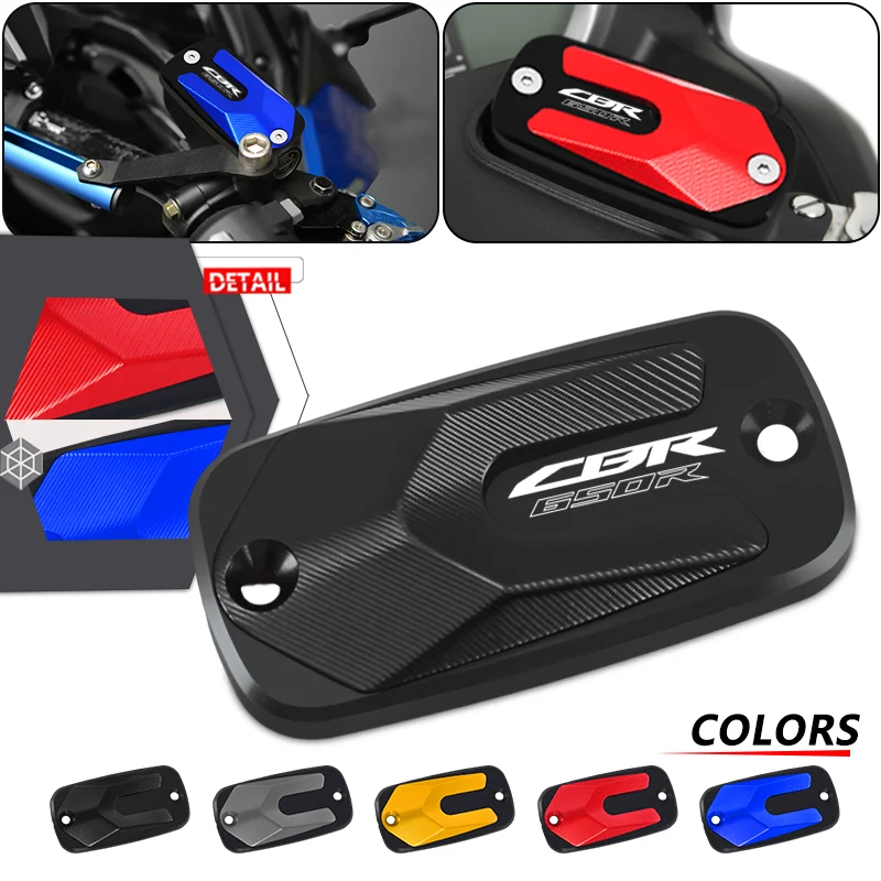 

For HONDA CB650R CBR650R 2018-2023 2022 Motorcycle Front Brake Clutch Cylinder Fluid Reservoir Cover Accessories cb650r cbr650r