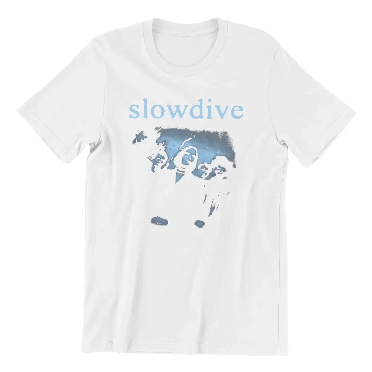 Tour  Cotton Clothes Novelty Short Sleeve Crewneck Tees Summer T-Shirts Men Slowdive  T Shirt manga vintage anime clothes man