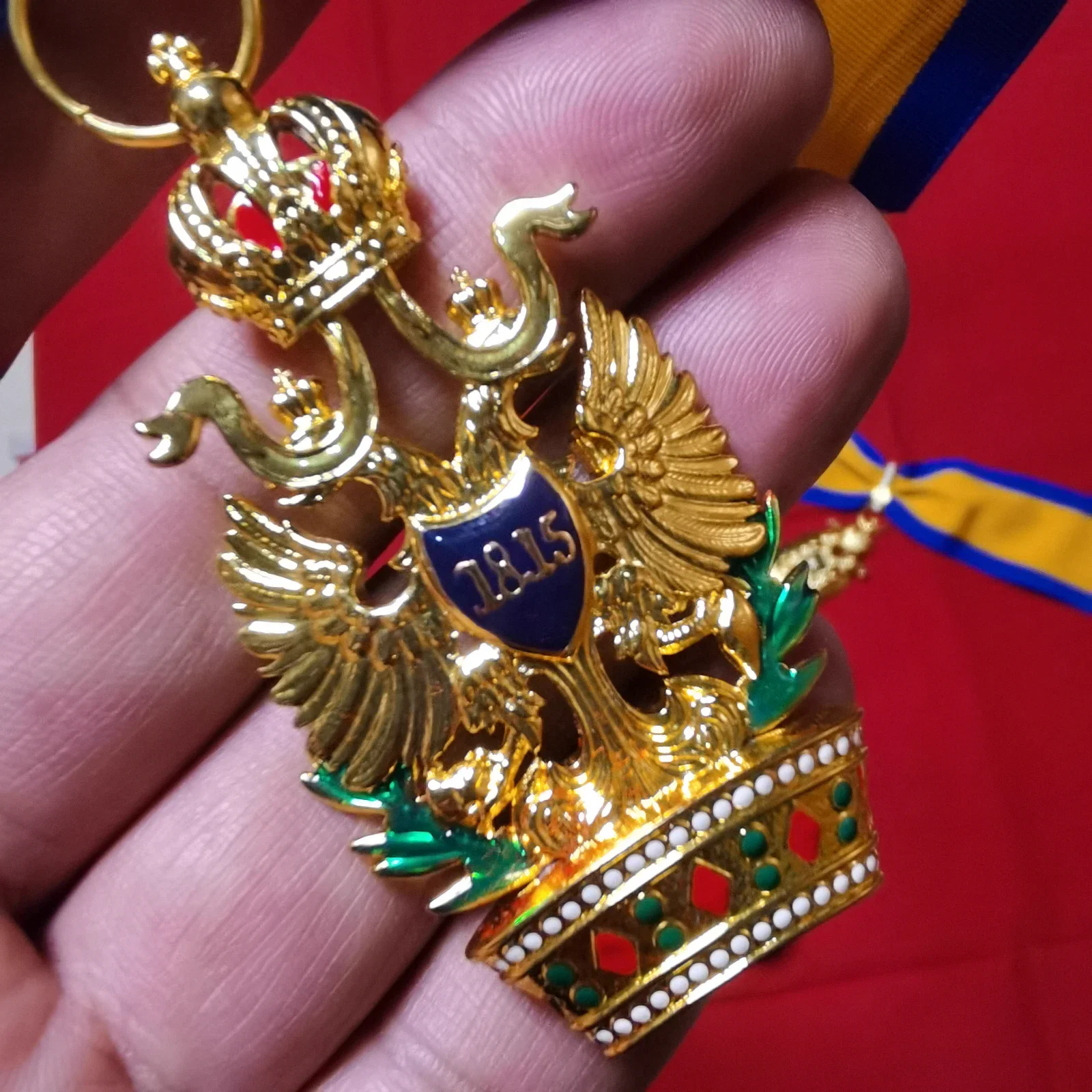 Commander of the Austro Hungarian Empire Knight Level Iron Crown Medal W Case