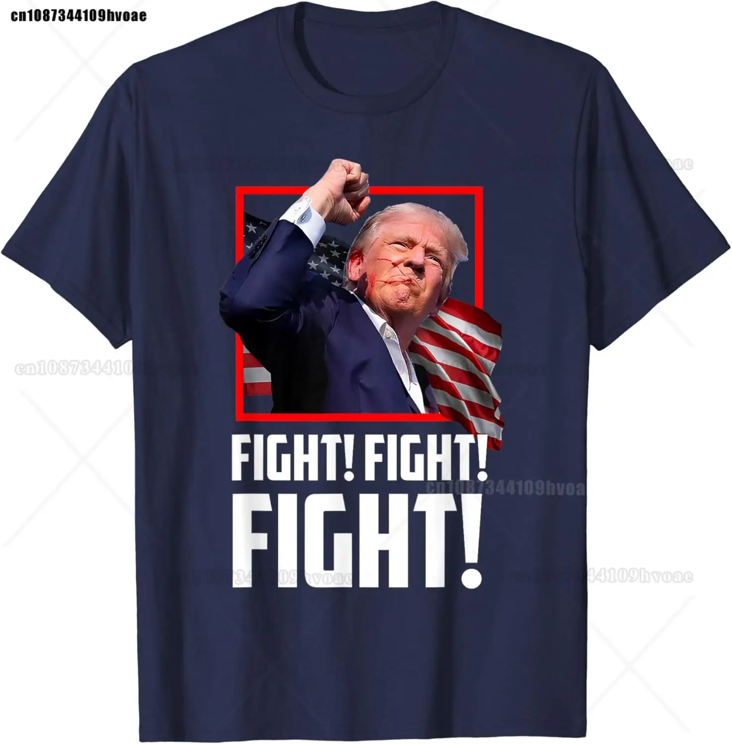 Donald Trump Fight Fighting Fighters Supporters Americans T-Shirt