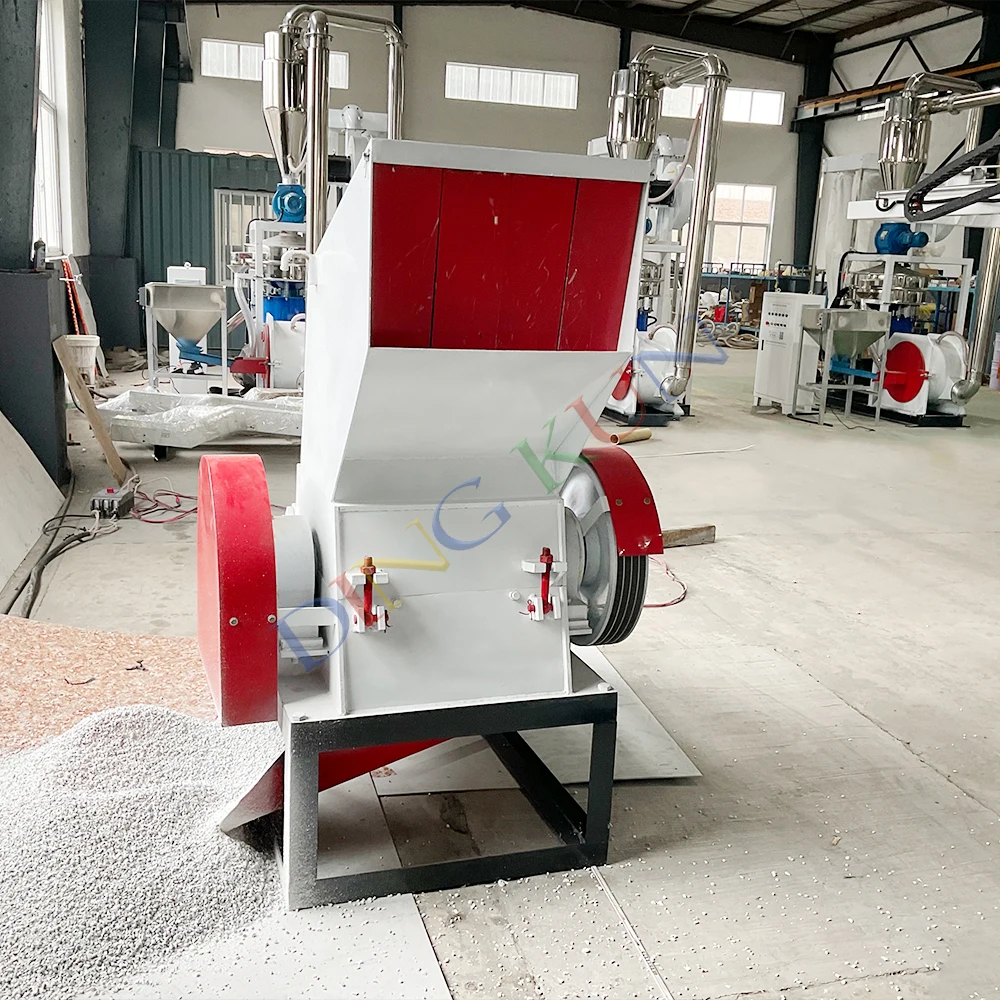 Industrial PVC, HDPE & WPC Recycling System | Reliable Crusher for Pipes, Profiles and Sheets