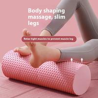 Yoga Roller Round EVA Foam Cylinder Roller For Pilates Exercise Enhanced Home Workouts Diameter 10cm Length 30cm