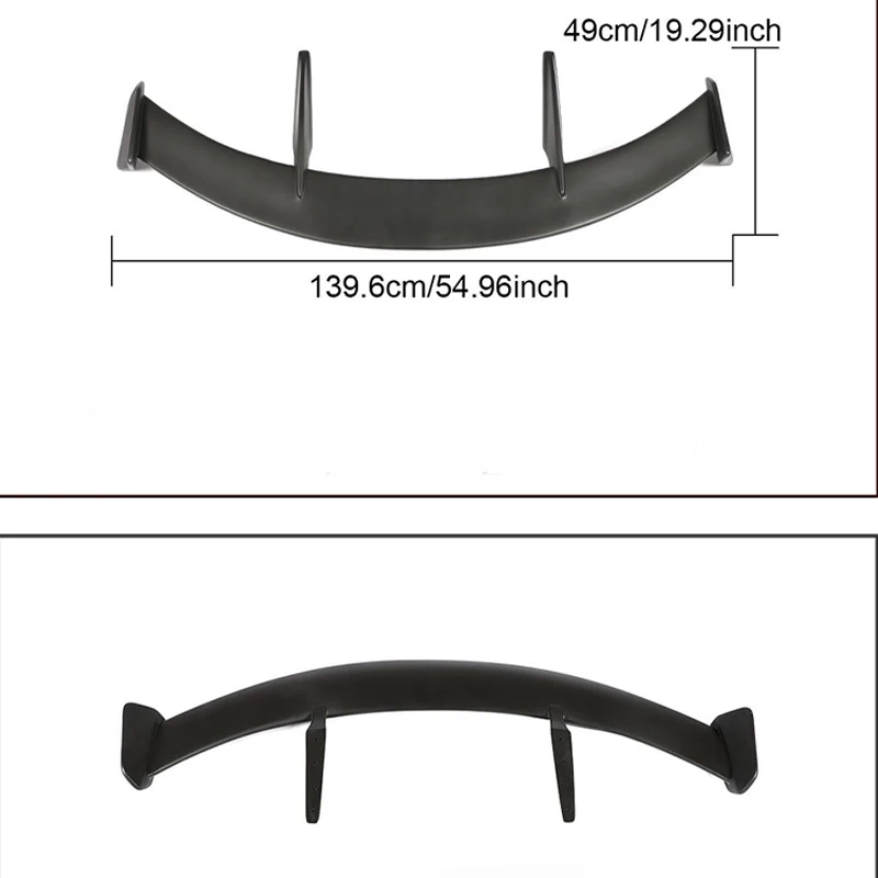 For Mazda CX-5 CX5 2018 2019 2020 2021 2023 2024 2026 Rear Roof Spoiler Wing Carbon Fiber Trunk Lip Wing Spoiler Car GT Styling view 6