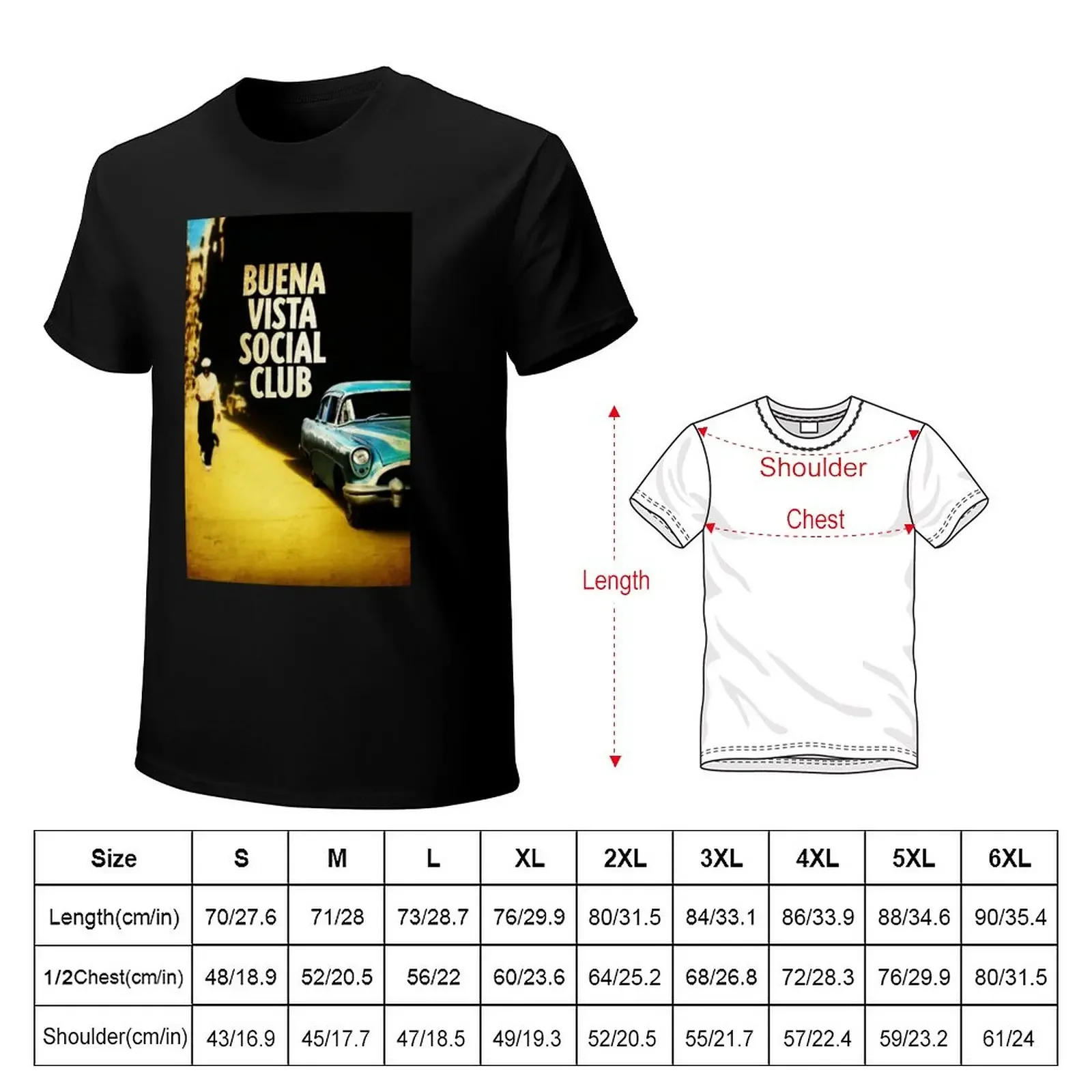 Buena Vista Social Club T-Shirt customizeds Aesthetic clothing for a boy men clothes