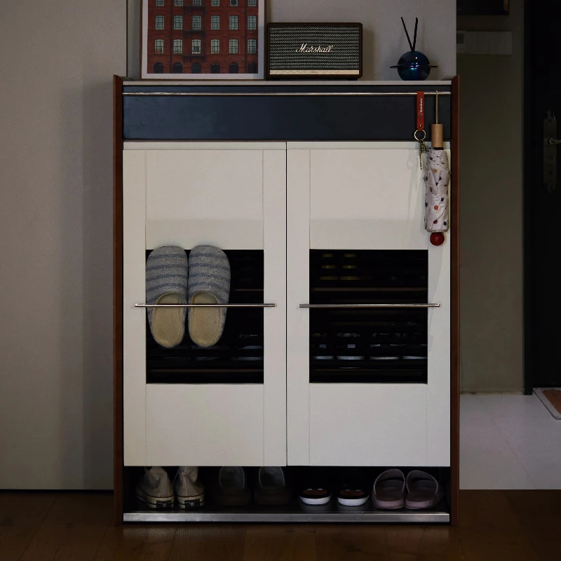 

Entryway Wooden Shoe Cabinet Nordic Italian Style Space Saving Hotel Shoe Rack Living Room Luxury Szafka Na Buty Furniture Home