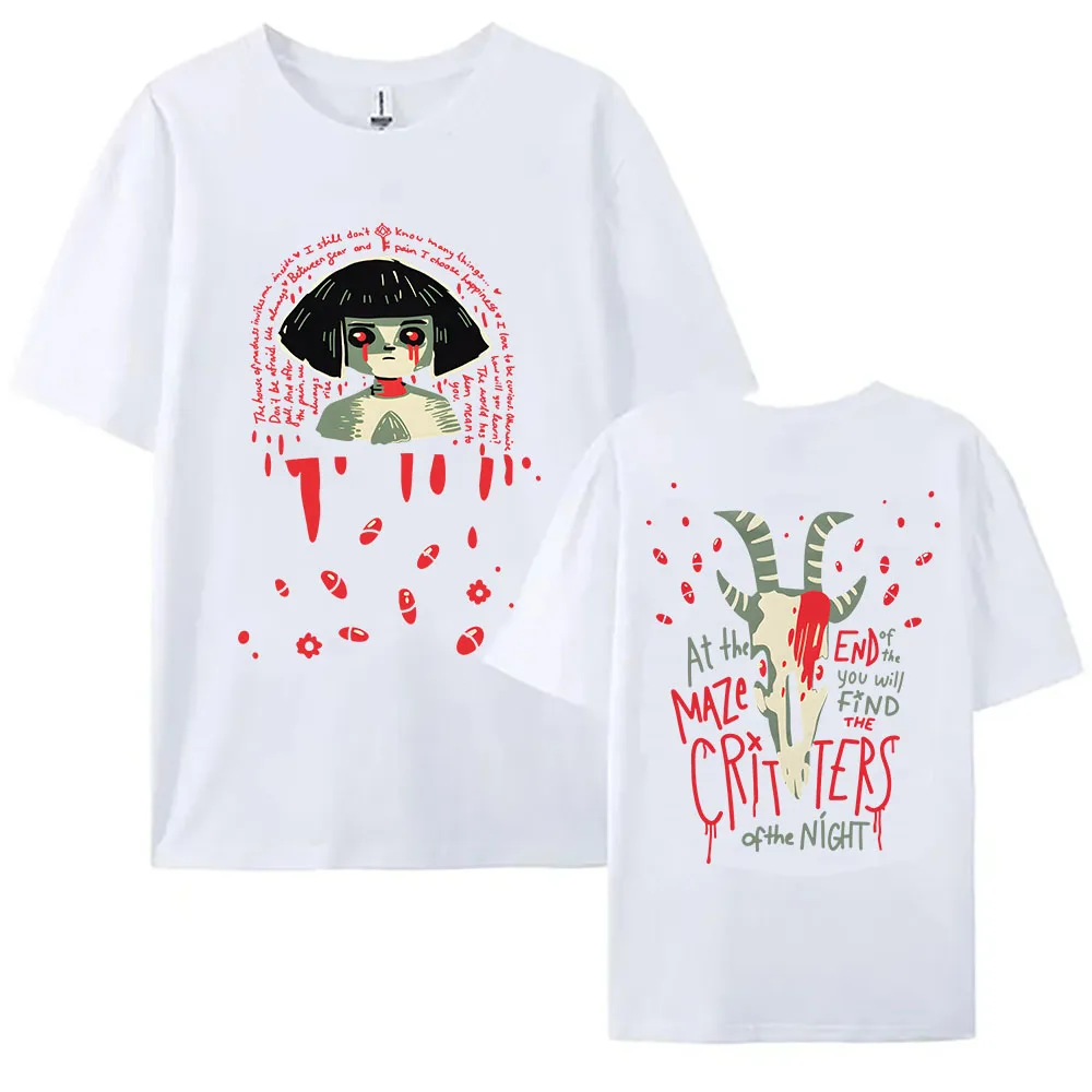 Game Fran Bow T-shirt Cotton Short Sleeve Loose Female Tshirts Unisex Streetwear Fashion O-neck Women/Men Casual T Shirt Clothes