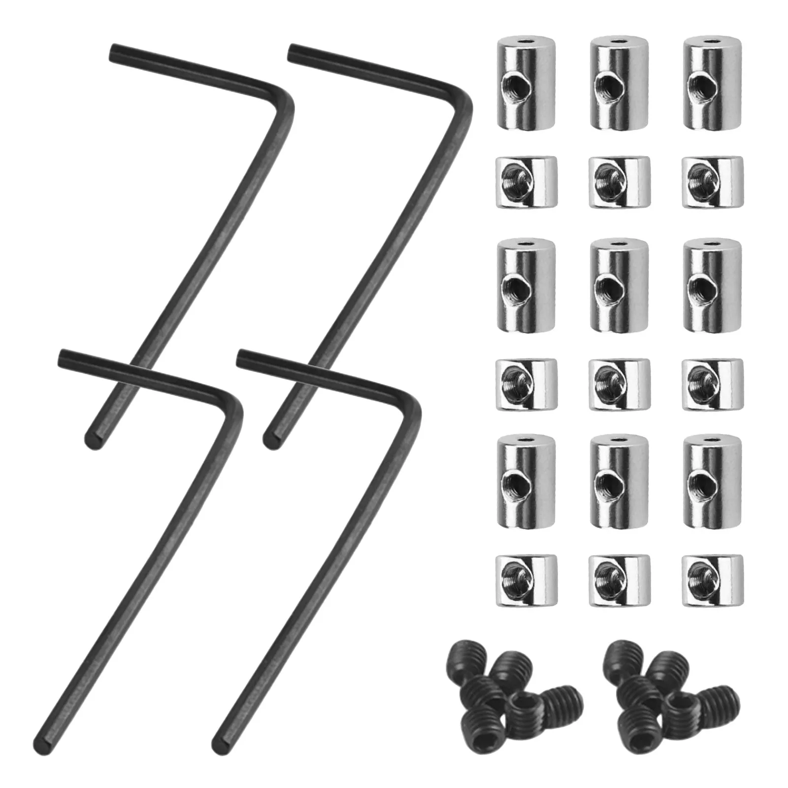 1Set Metal Pin Backs Locking Pin Keepers Badge Parts Screw Wrench Hard Stable Surface Secure Pins on Clothes Bags Hats