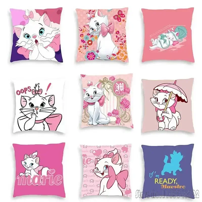  Marie Cat Pillows Case Cushion Cover Birthday Party Supply The Aristocats Home Decor Wed Decora Bar Sofa Girl Gift