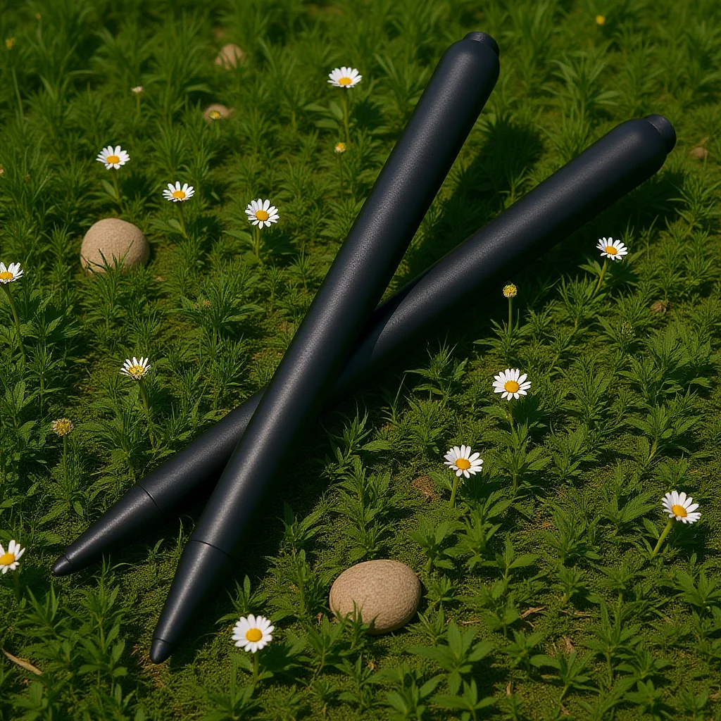 

2Pcs Screen Stylus Pen Dual Tip Portable Creative Design ABS Material Teaching All in One Display Writing Pen