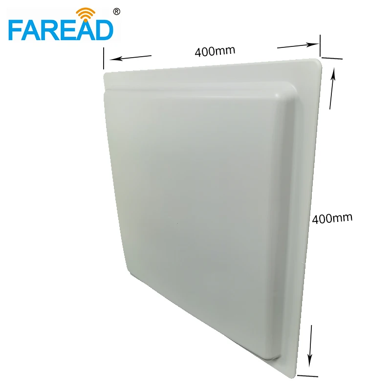 FRD750A 12dbi UHF RFID antenna long range distance 40*40cm R700 compatible passive reader polarization