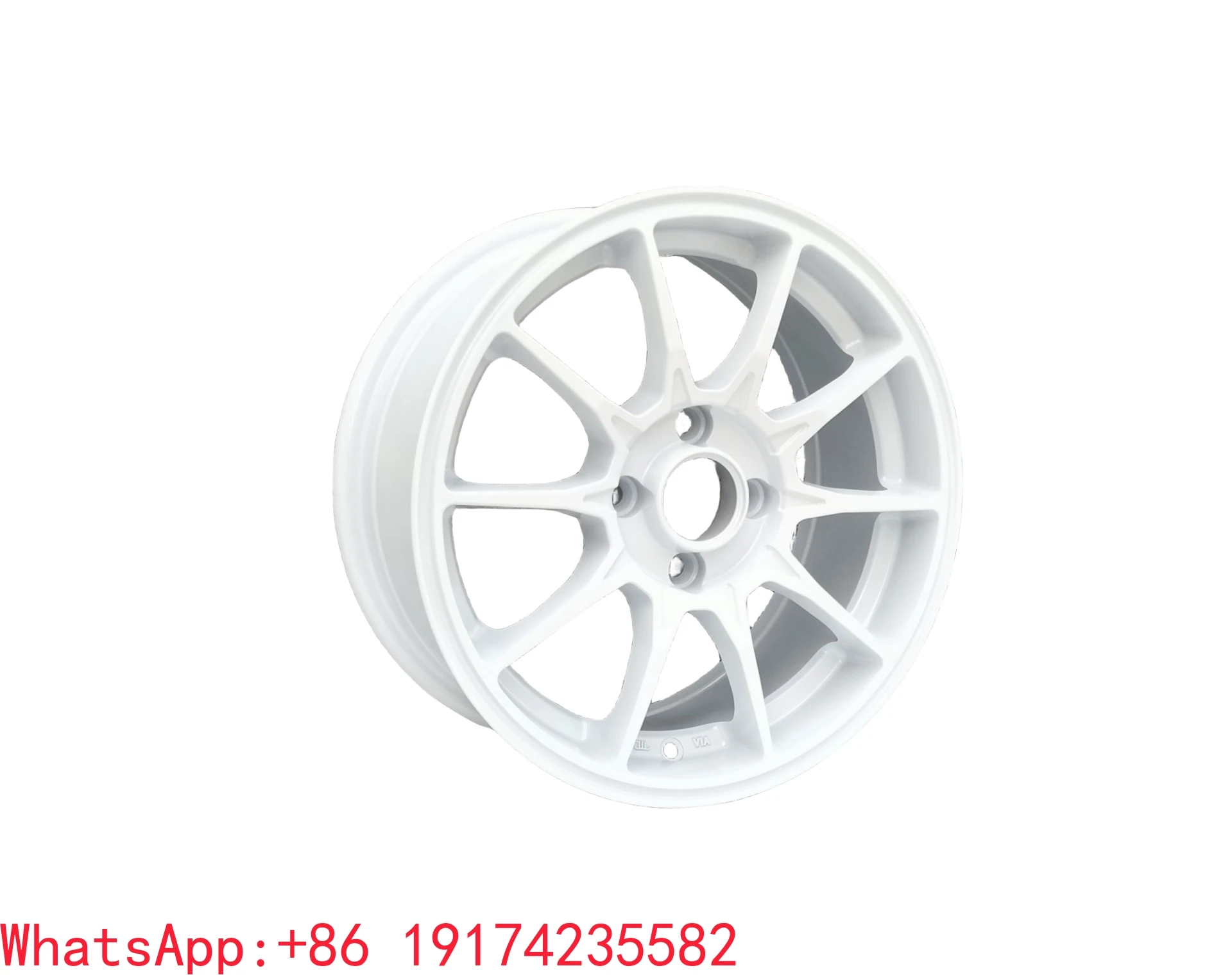 ForDX020 Ultra Black 19 pulgadas 4x120 ET 35 Ruedas de aleación automotrices bellamente diseñadas Nueva condición 100 mm PCD 30 mm y 40 mm ET