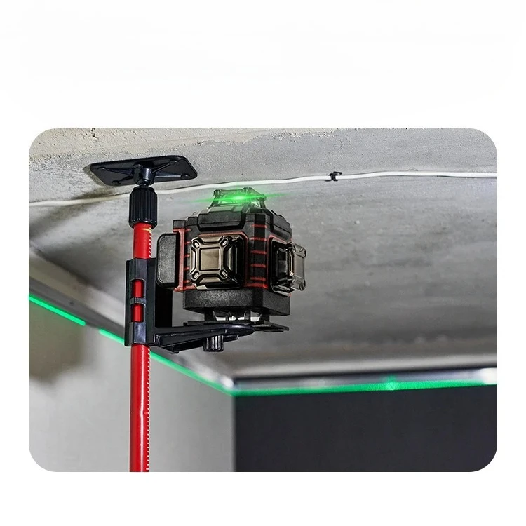Milwaukee 4 Sides*360 Degree Vertical  Laser Level Green Beam 16 Lines Self-leveling Vertical Cross Line Lase Tool