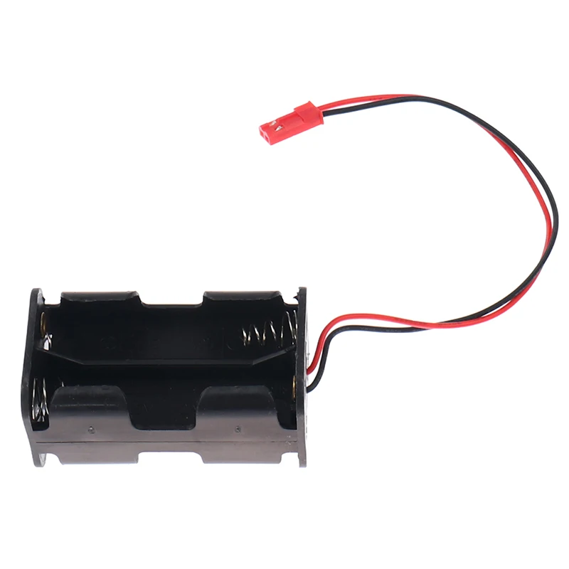 RC 4 x AA Battery Holder With Futaba Plug For Receiver Cars Planes Boats Durable