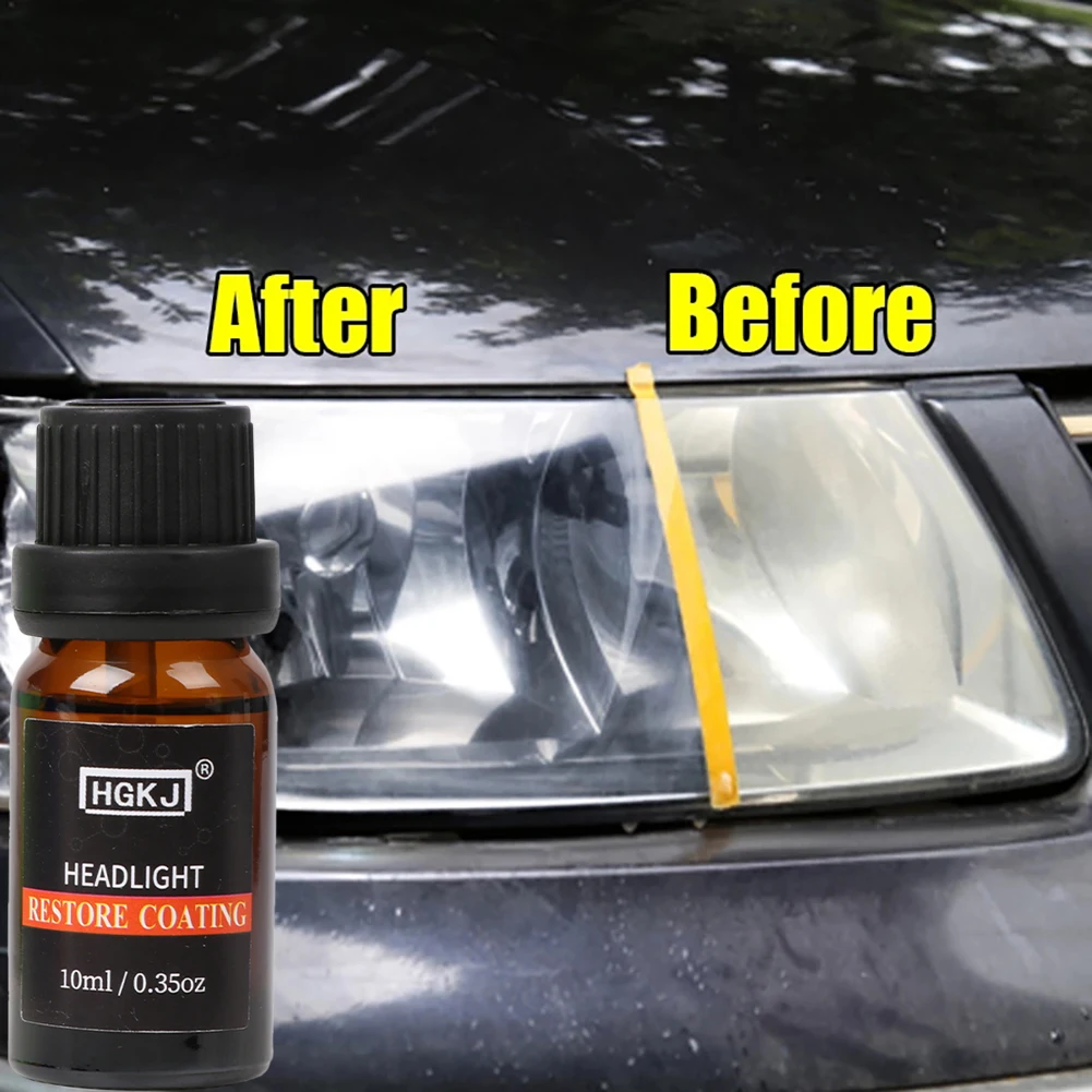 20Ml Car Headlight Repair Polishing Scratch Remover Tool Oxidation Refurbishment Lamp Cleaning Window Glass Cleaner HGKJ 8