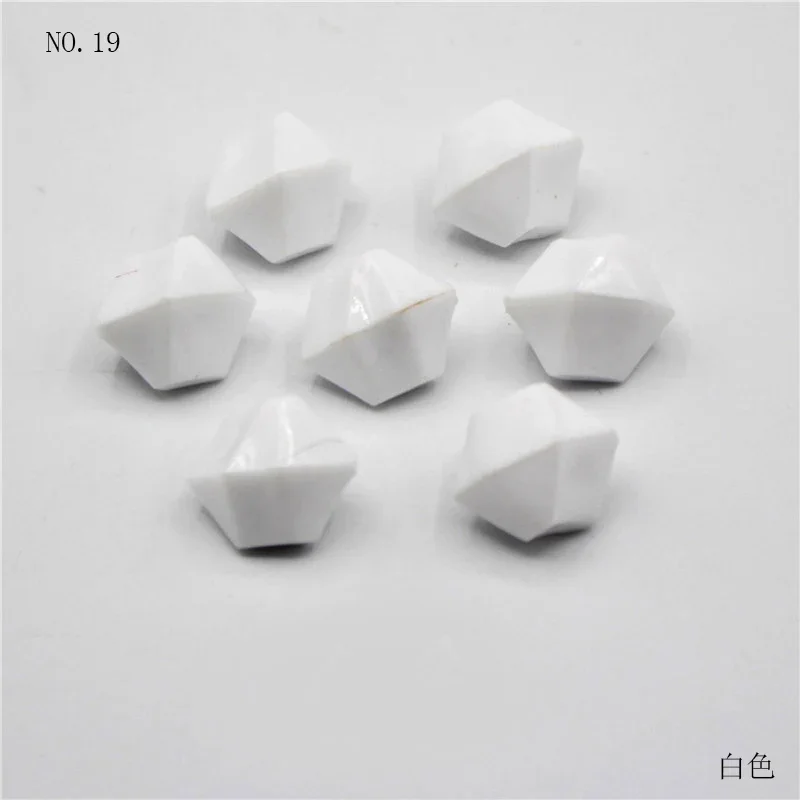 100 Stuks 11*13Mm Plastic Edelstenen Ijskorrels Kleurrijke Stenen Kinderen Juwelen Acryl Juwelen Ijs Teller Kristal Diamanten Speelgoed