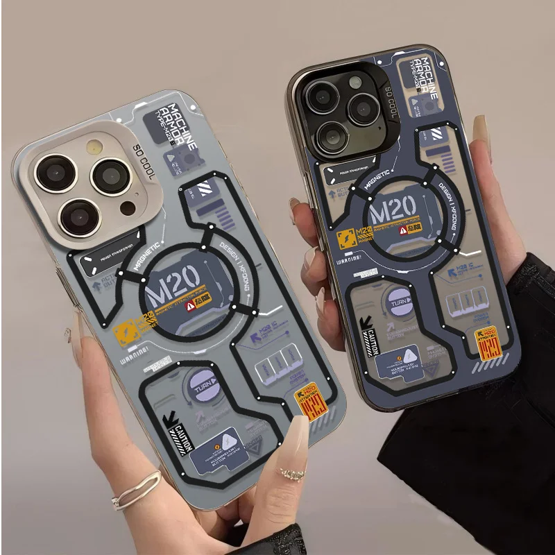 Luxury Circuit Board Label PC Phone Case for Xiaomi Redmi Note 15 14 13 12 10 9 Pro Plus 4G 5G 12S 11S 10S  9S Matte Hard Cover