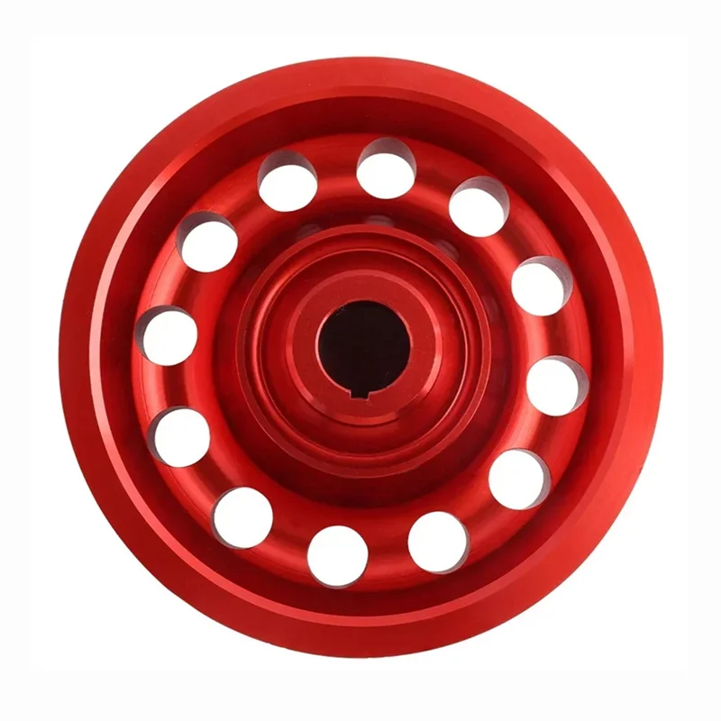 

The Best-Selling Racing Light Aluminum Crankshaft Pulley Was Red In 1992 For Honda Civic SOHC D15 D16