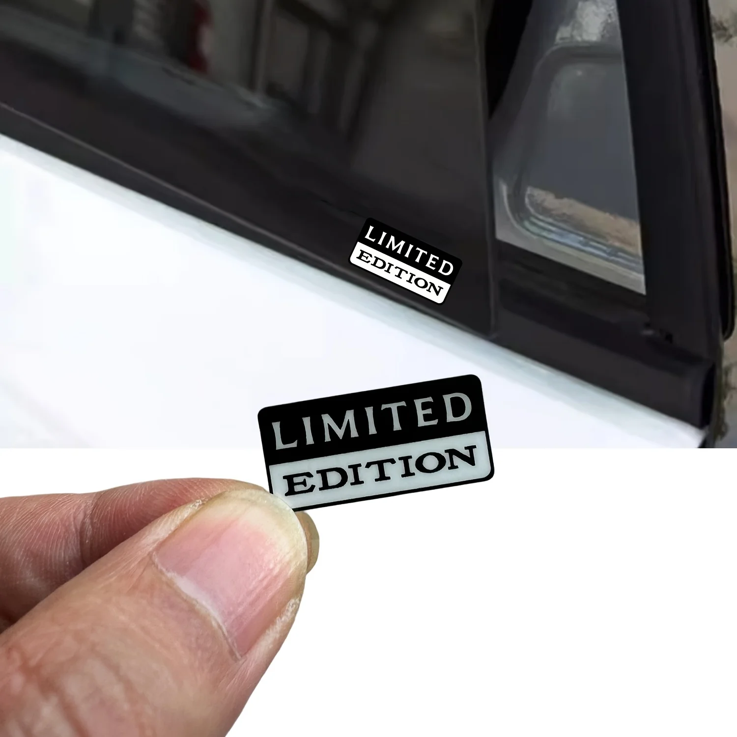 PVC vinyl automotive emblem stickers for exterior styling