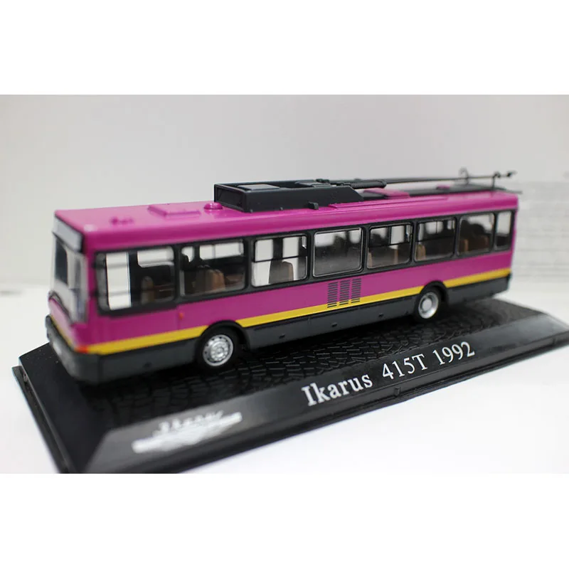 Diecast Alloy 1:76 Scale Ikarus 415T 1992 Bus Cars Model Adult Toys Nostalgia Defective product Only Selling Car Models