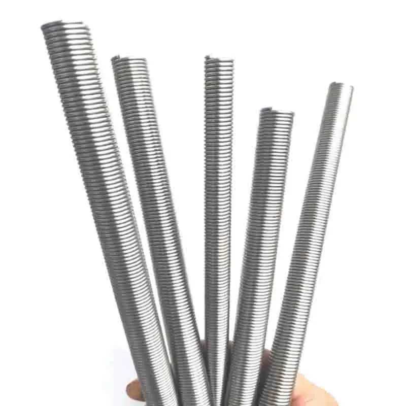 2PCS 1 Meter Small Thin Long Flexible Tube Extension Compression Spring 1mm Wire Diameter Various Outer Diameter Options 1000mm