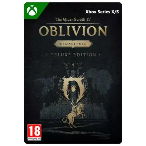 The Elder Scrolls IV Oblivion Remastered Deluxe Edition (Importacion UK) - Xbox series X - Nuevo Precintado