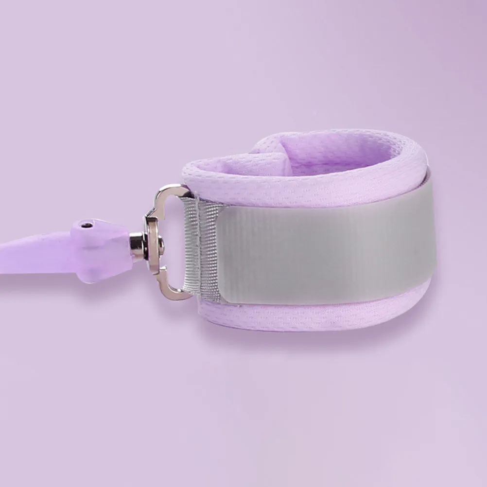 

1Set Comfortable Adjustable Toddler Leash Wrist Strap Safety Harness for Babies Soft Skin Friendly Supermarket Park Playground