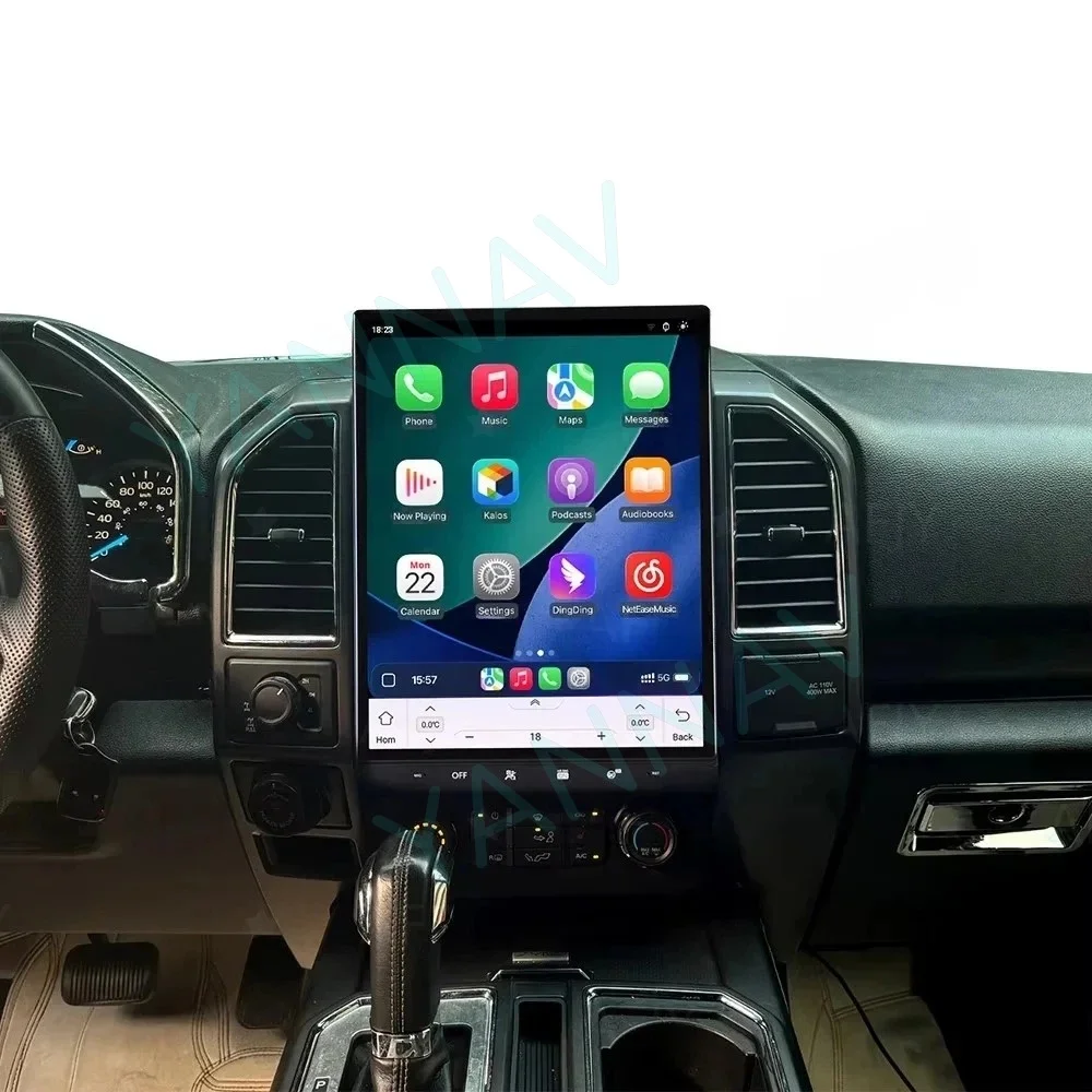 

Vertical Screen For Ford Mustang 2015~2021 Android 14 AUTO Multimedia Car Radio GPS Navigation Audio Stereo Head Unit