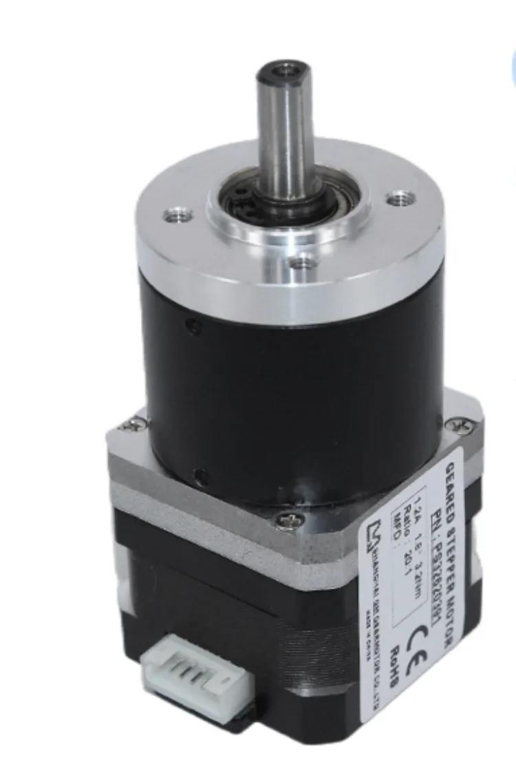 42 Stepper Motor Standard Planetary Reducer Single Flat Shaft Two-Phase Motor 0.9 ~ 31nm High Torque Low Noise