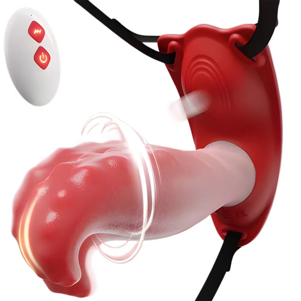 Wearable Vibrators G-Spot Vaginal Massagers Anal Stimulators Vibrating And Oscillating Dildos Female Masturbators Adult Toys_voghion.com