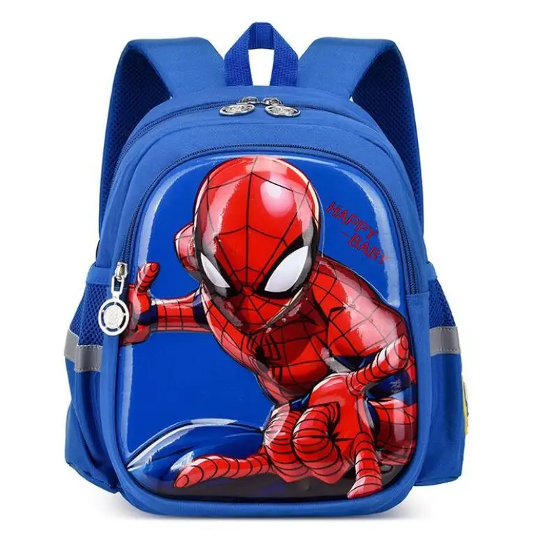 Disney Cartoon Children\'s Backpack Spiderman Kids Boys Girls Schoolbag Daypack Gift