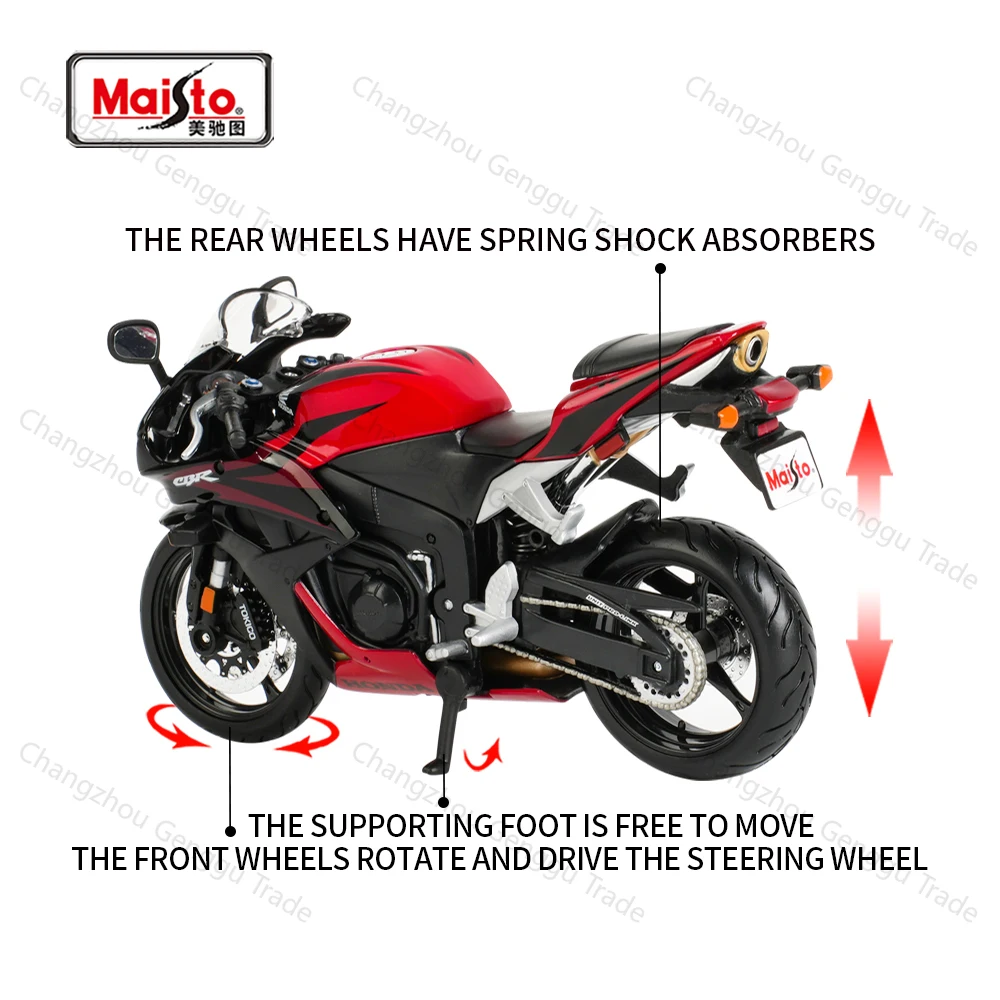 Maisto 1:12 Honda CBR600RR Die Cast Vehicles Collectible Hobbies Motorcycle Model Toys