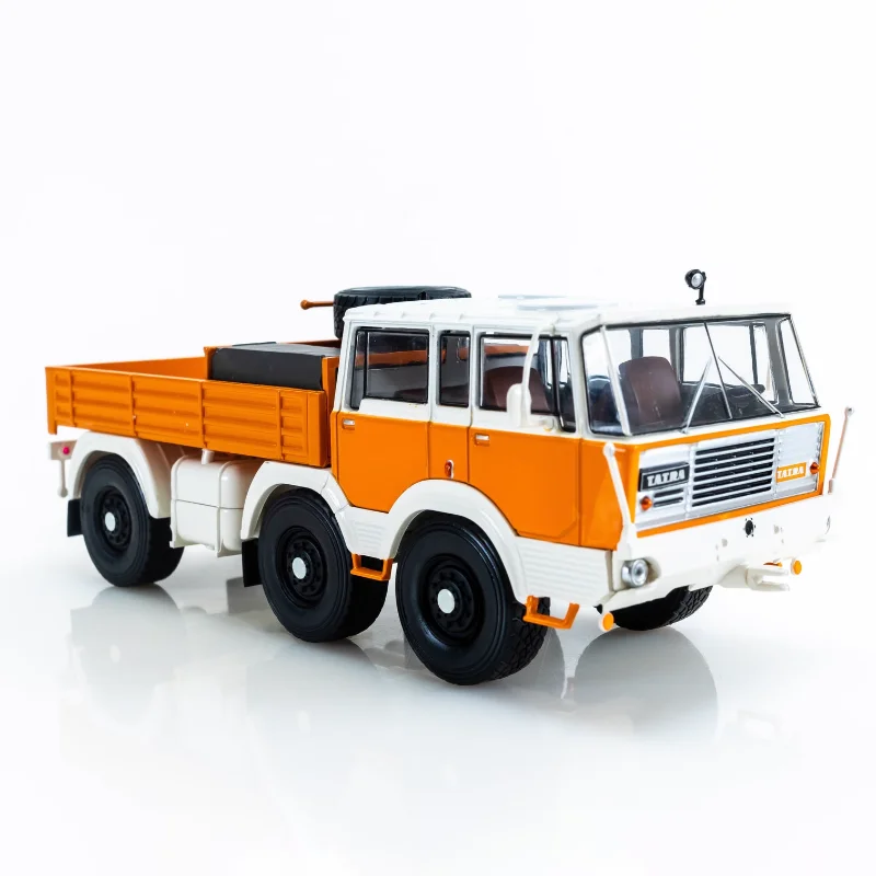 Diecast 1/43 Scale TATRA 813 6X6 Truck 1968 Alloy Car Model Collectible Vintage Ornament Gift Display