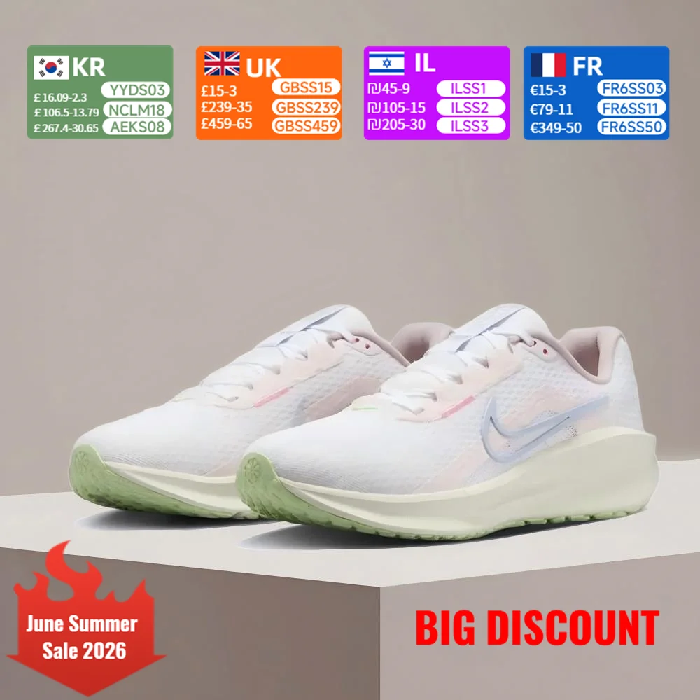 

Nike Downshifter 13 Mesh Cushioning Breathable Low-Top Stylish Versatile Running Shoes Women's Athletic Shoes IH0641-601