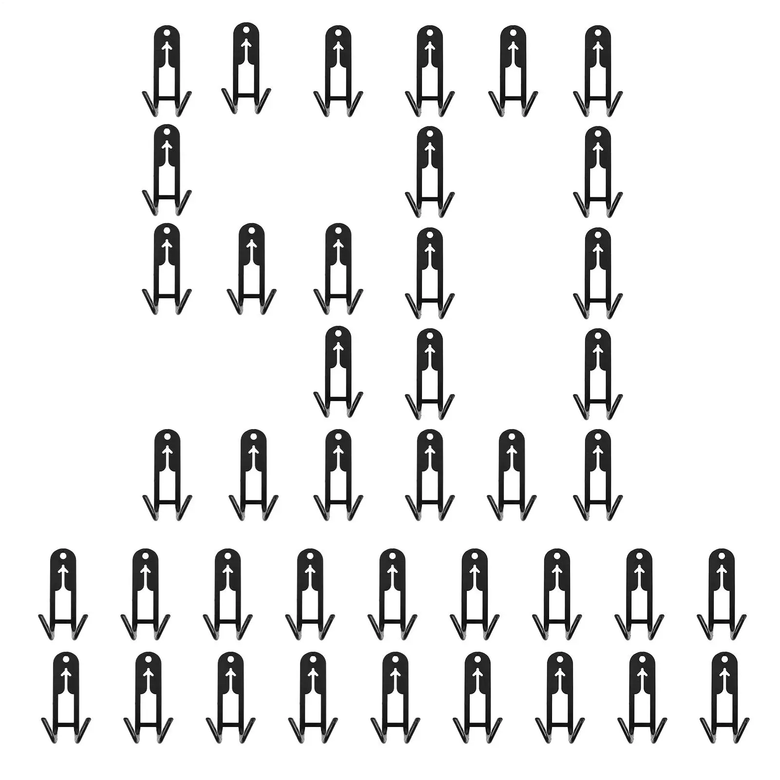 50-Piece Melons Bracket Hooks Garden Cantaloupe Plant Vine Clips Heavy Duty Reusable Hook Plant Support For Watermelon Honeydew
