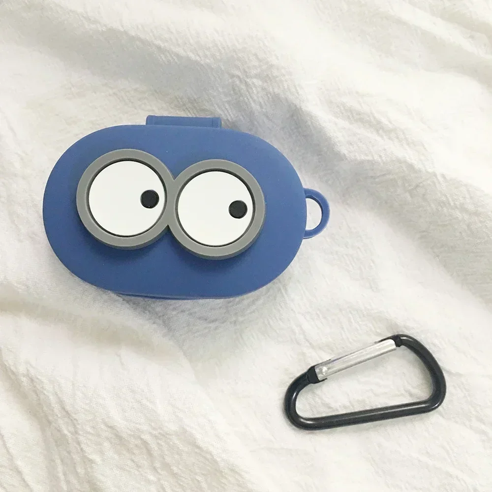 حافظة سماعات أذن من Haylou moripods ، حافظة سيليكون مضحكة للرسوم المتحركة ، لاسلكية ، بلوتوث ، anc