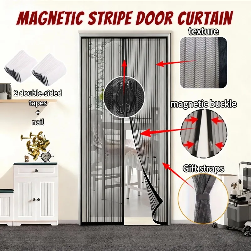 Black Striped Magne…