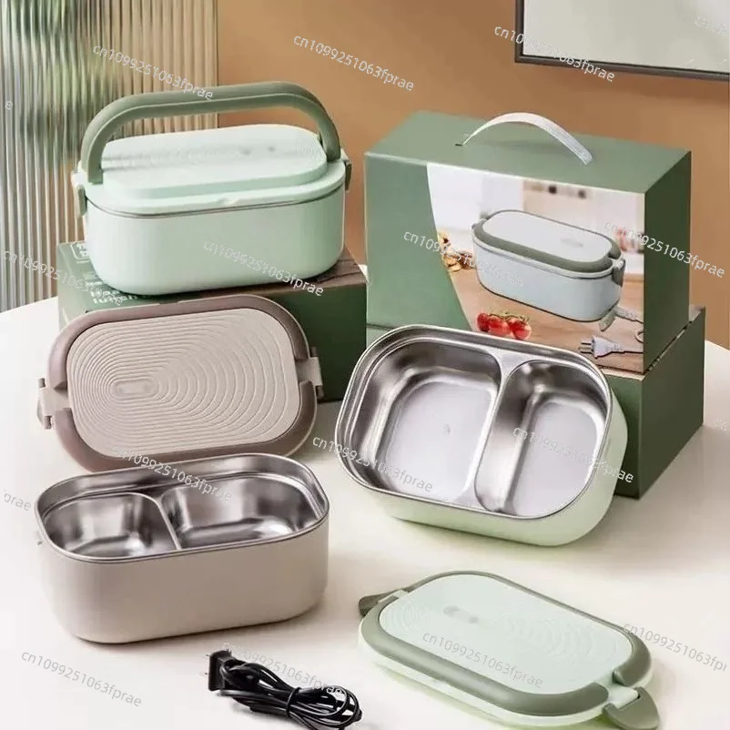 Electric Lunch Box 304 Water-free plug-in insulated lunch box office workers constant temperature hot rice