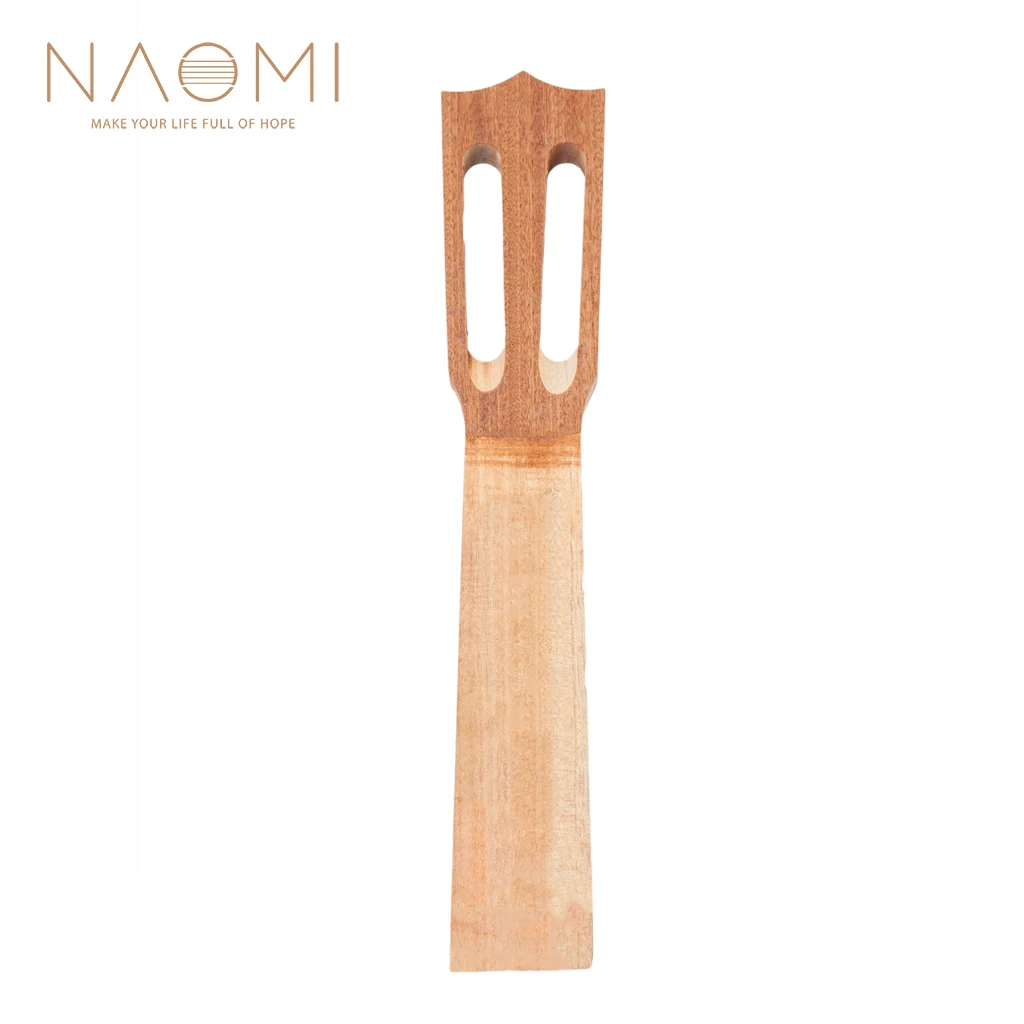 NAOMI  Guilele Guitalele Neck  Sapele Guitar Ukulele Neck  4 String Guitar DIY Ukulele Parts Accessories New