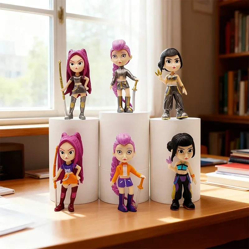 アニメ Kpop デビルハンター ブラインドボックス 分解楽しいブラインドバッグ 小さな置物 周辺機器モデル デスクトップ ブラインドボックス装飾ギフト