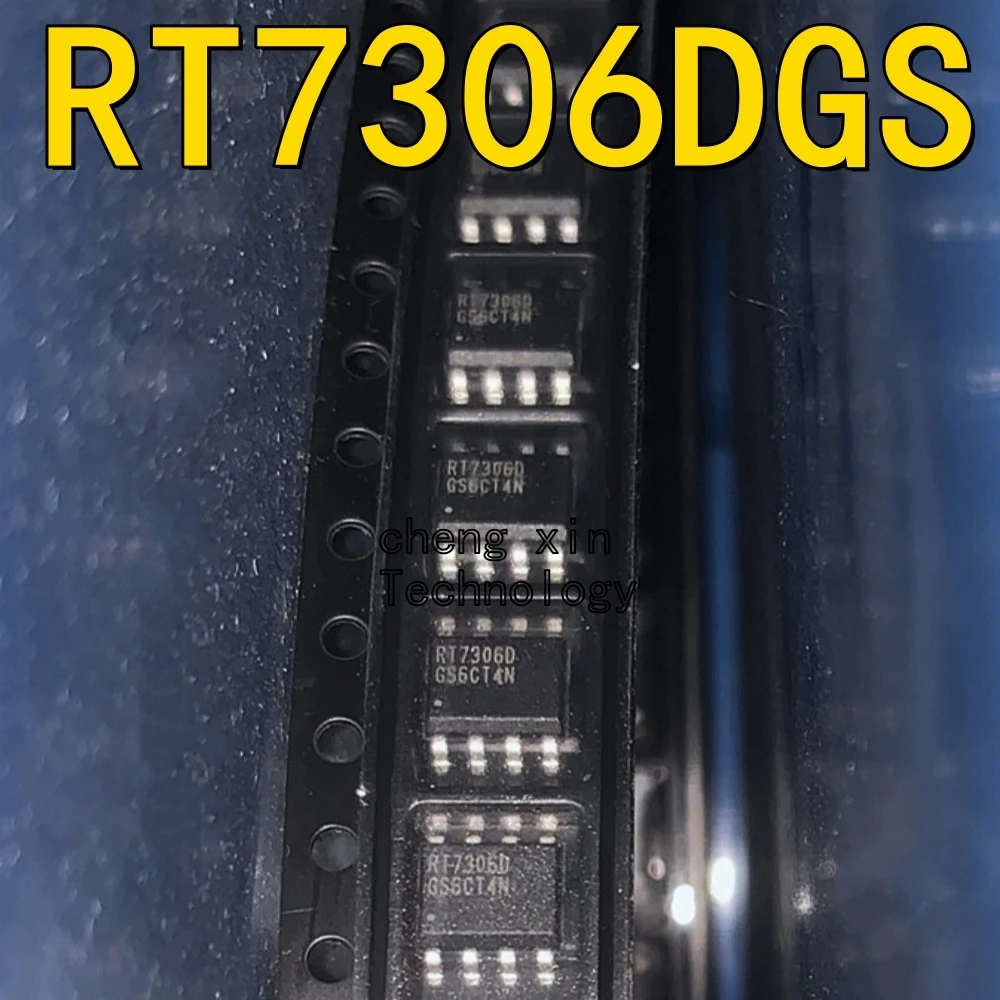 10PCS/LOT RT7306DGS New and Original 8-SOIC LED Driver IC 1 Output AC DC Offline Switcher Flyback silkscreen:RT7306D